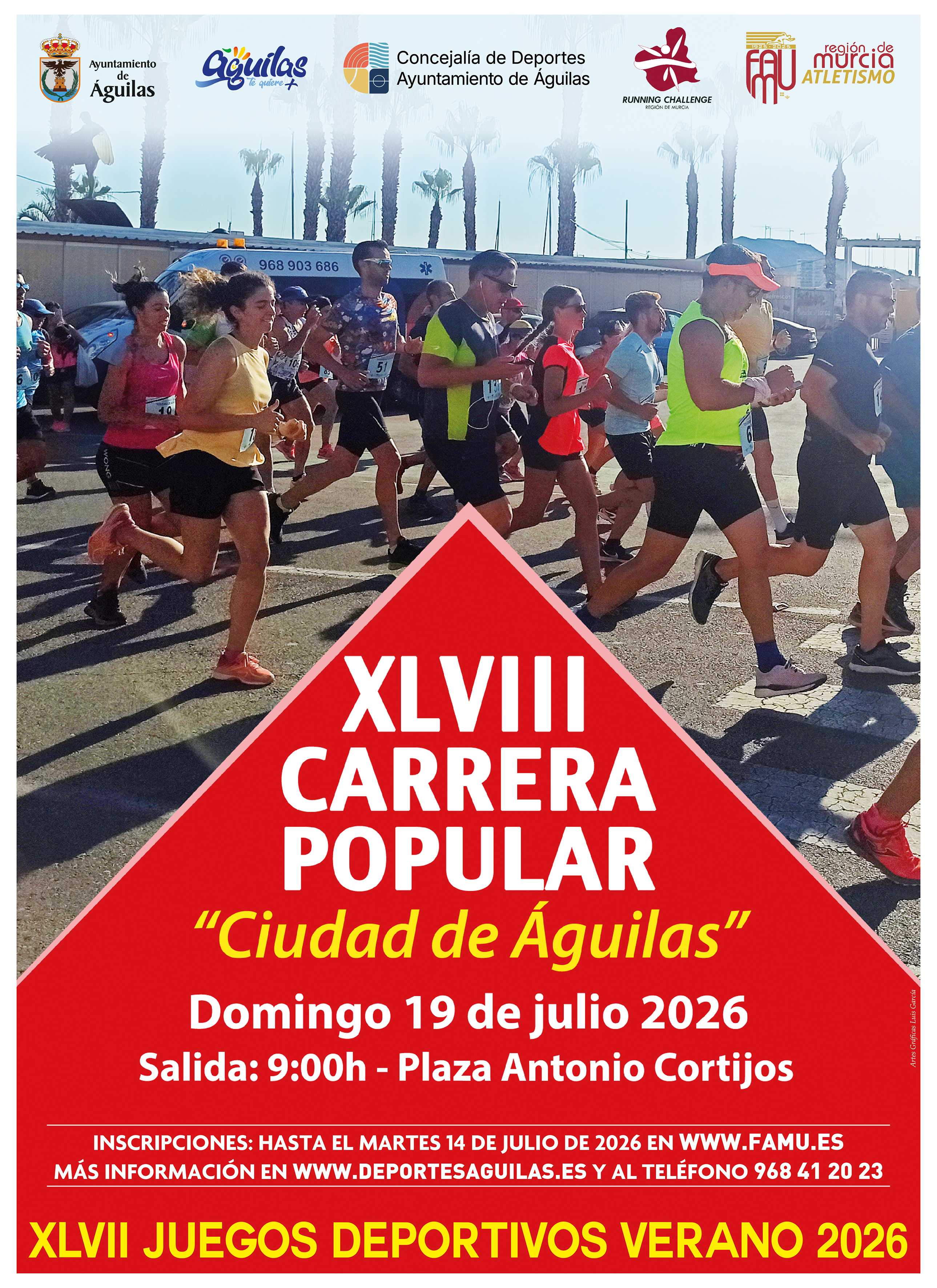 carrera popular verano